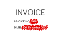 Our invoice scanning captures the information from your invoices which is used as search indexing options.